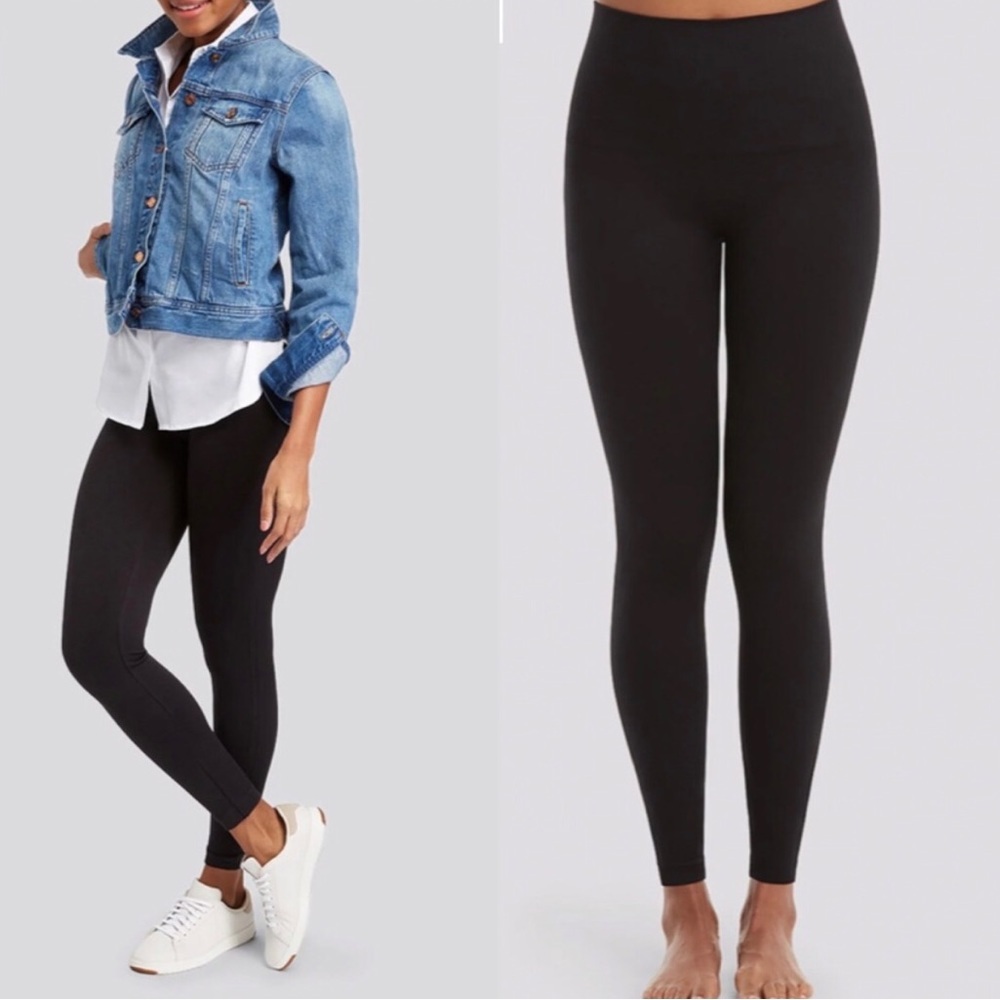 SPANX New Tags Look At Me Now Seamless Leggings High Waist Rise Stretch Pant S